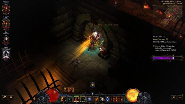 Diablo 3 patch 2.6.4 pre-seasonal GR125 4P meta смотреть онлайн