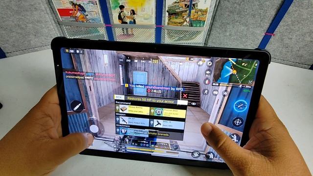 HUAWEI MATEPAD SE 10.4 GAMING TEST - CALL OF DUTY MOBILE BATTLE ROYALE - HAND CAM смотреть онлайн
