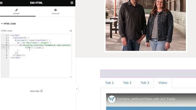 Elementor Dynamic Visibility (ACF & Tabs Widget) смотреть онлайн