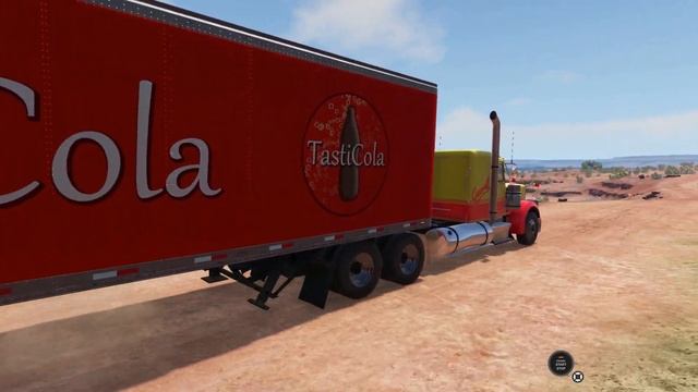 BeamNG Drive - T75 Long Semi Truck Transporting Tasty Cola Part 2 смотреть онлайн