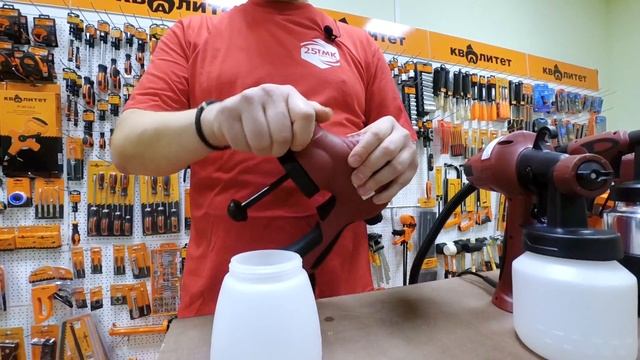 Виды и модели электрических краскопультов RedVerg: RD-PS75, RD-PS400 и RD-PS500 смотреть онлайн