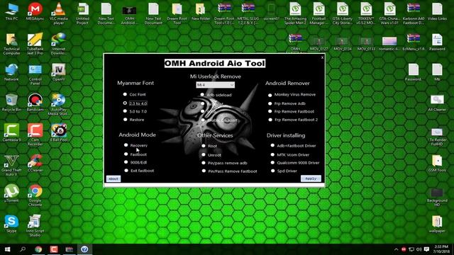 All Android FRP Remove Fastboot And ADB Pin Pass Remove OMH Android Tool смотреть онлайн