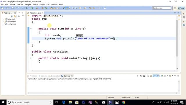 #15 Java Tutorial For Beginners | How to Make a Non Return Type Function in java | Manish Nain смотреть онлайн