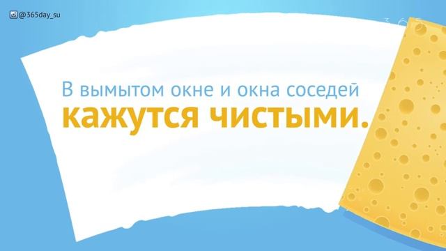 В вымытом окне и окна соседей