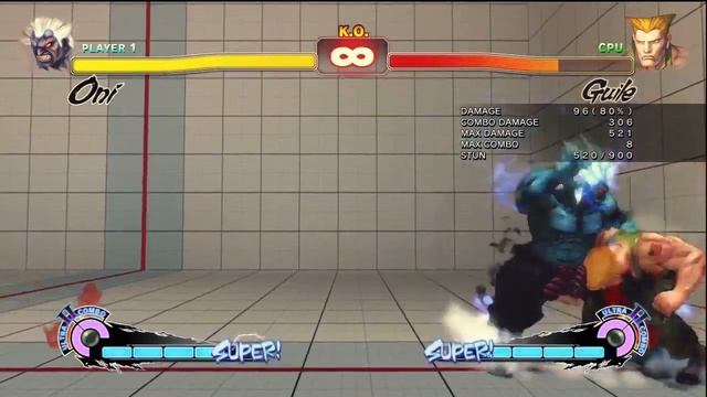 Super Street Fighter IV Arcade Edition: Oni Combos смотреть онлайн