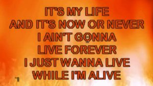 BON JOVI-ITS MY LIFE-Karaoke
