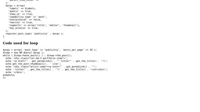 Wordpress: Custom post types & Thumbnails смотреть онлайн