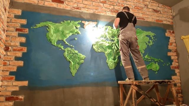 барельеф карта мира смотреть онлайн
