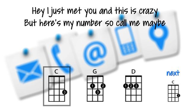 Call Me Maybe (ukulele play-along) смотреть онлайн