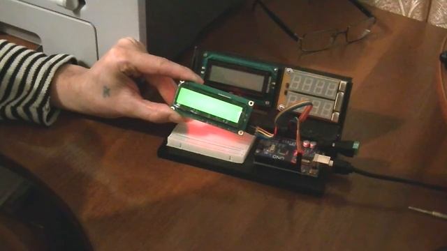 Подключение Lcd индикатора через I2c. (Как подключить Lcd индикатор к I2c).