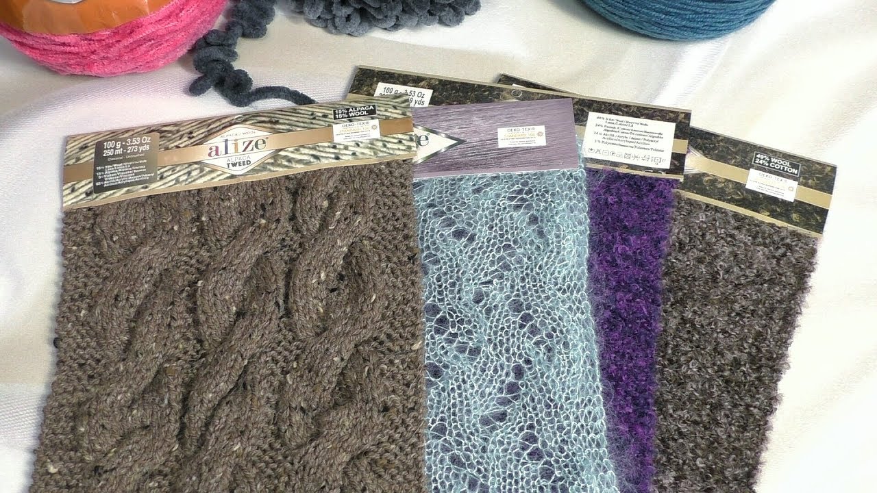 Новинки от Аlize! Очень красивая пряжа от интернет-магазина ЯрнХаус. смотреть онлайн