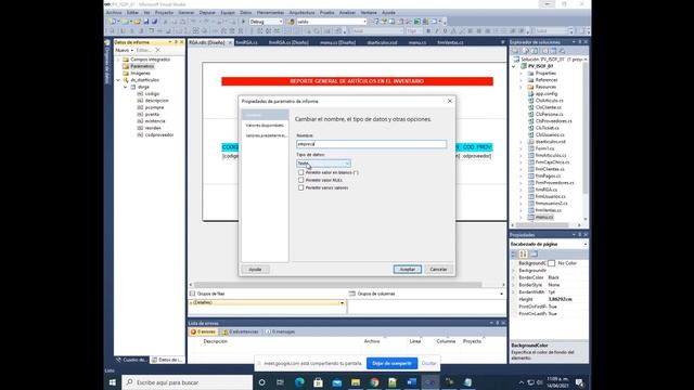 Desarrollando Punto de Venta con CSharp y Mysql Video 12 (creando reporte rdlc parte 2) смотреть онлайн