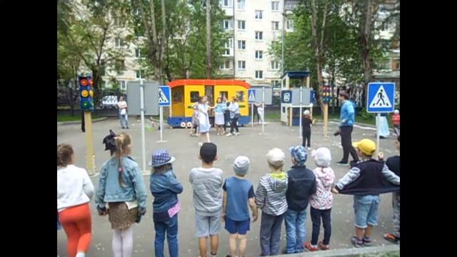Занятие по ПДД "Школа пешеходов" (старшая группа) смотреть онлайн