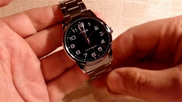 ЧАСЫ ДЛЯ РАБОТЫ CASIO MTP-V001D-1B смотреть онлайн