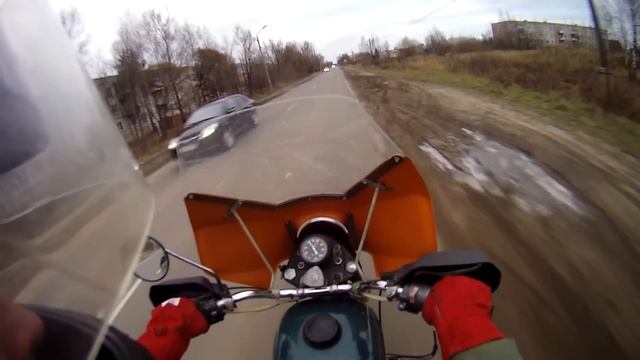 Мотоцикл Урал без коляски Палех смотреть онлайн