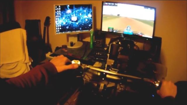 MX-Bikes Beta 1 gameplay with home made controller смотреть онлайн