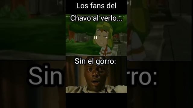 Los fans del Chavo animado al verlo... смотреть онлайн