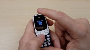 Самый маленький телефон в мире L8star BM10. Рубрика ДИЧЬ