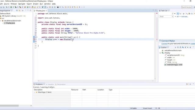 java game programming | [1] | window display | FAIL смотреть онлайн