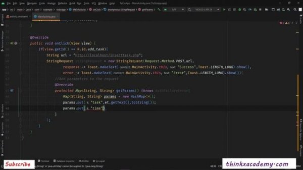 Volley - Send a simple POST Request | Android Studio Tutorial