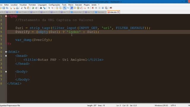 Rotas PHP 02 - Tratamento da URL смотреть онлайн