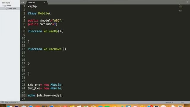 OOPS Concept in PHP in HINDI | Objects & Classes | Part-1 смотреть онлайн