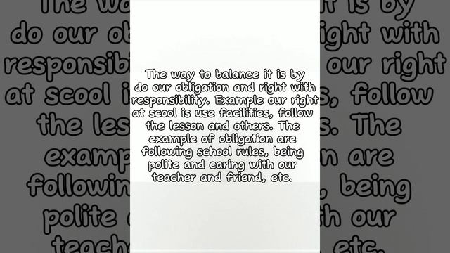 Eci about "how to balance our right and obligation as a student" смотреть онлайн