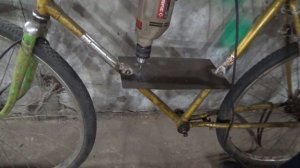 Установка мотора 200cc на старый велосипед. Разогнал велик с мотором до 75 км/ч.