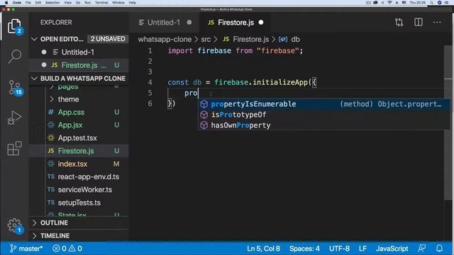 Setting Up Firebase in Ionic React смотреть онлайн