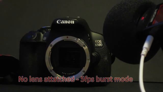 Canon EOS 650D Shutter sound (HD Sound) смотреть онлайн