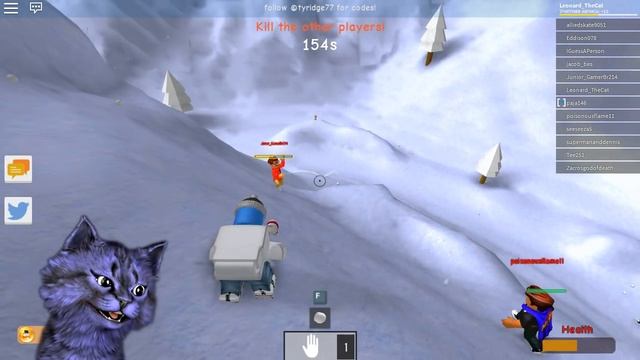 ИГРАЕМ В СНЕЖКИ в РОБЛОКС / Snow Ball Fighting Simulator ROBLOX смотреть онлайн