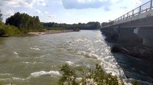 Река Лаба. Город Лабинск, Краснодарский край 17.07.2023