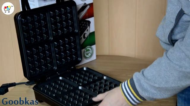 Вафельница Ravanson GR 7030 4 вафли Waffeleisen gaufrier wafel żelaza смотреть онлайн