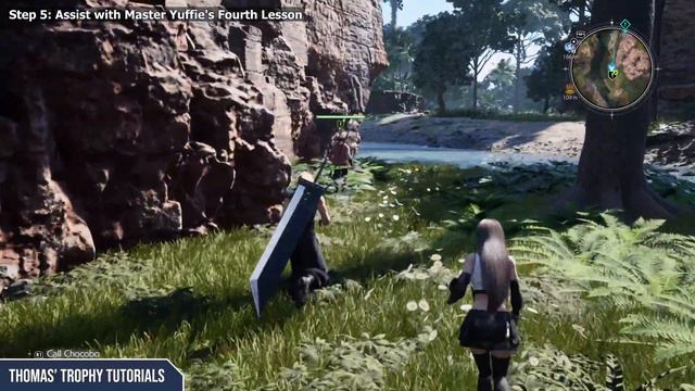 Final Fantasy 7 Rebirth - Teach Me, Great Warrior Side Quest смотреть онлайн