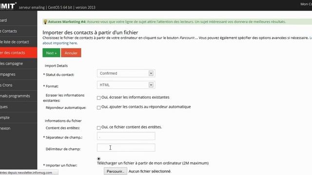 TUTO n°4: Importer une base de donnée (Excel CSV) смотреть онлайн