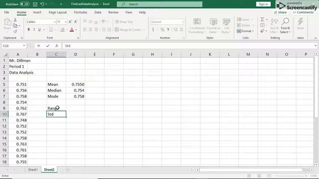 Statistical Data Analysis in Excel смотреть онлайн