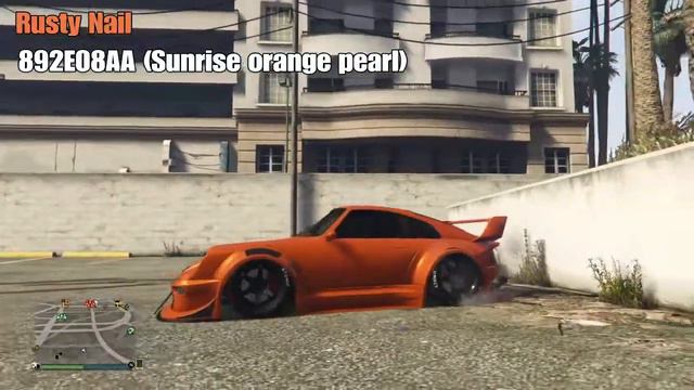 GTA 5 Online Modded Colors: Beasty Bronze and Rusty Nail смотреть онлайн