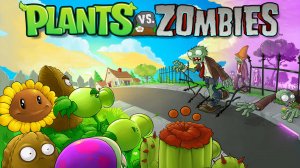 Plants VS Zombies. Удача на Бобслее. Прохождение. ИгроСериал