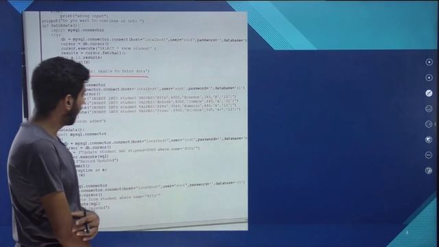 MySql All Functions with python in one Code (software making) смотреть онлайн