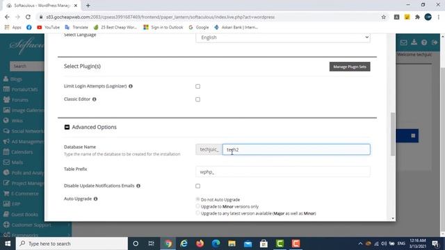 How to create wordpress website in Cpanel (English) смотреть онлайн