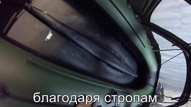 Комбинированный ходовой тент - установка смотреть онлайн