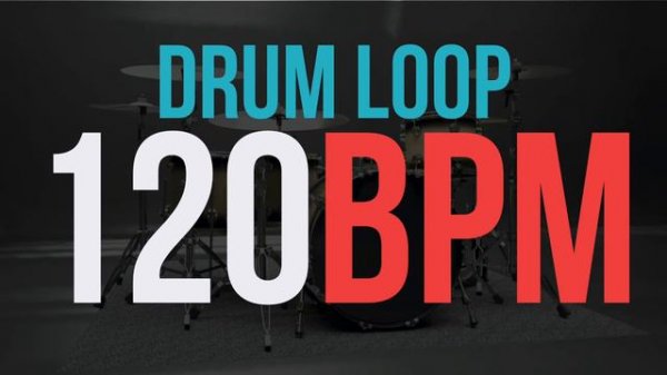 120 BPM DISCO DRUM LOOP - DRUM LOOPS for PRACTICE