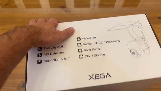 Xega Wireless Outdoor 4G LTE Cellular Security Camera with 20W Solar Panel смотреть онлайн