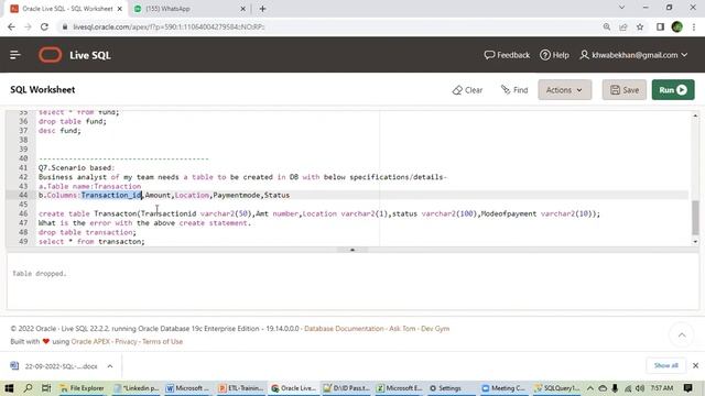 SQL -23- 09- 2022 смотреть онлайн