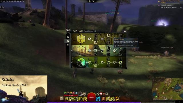 Guild Wars 2: SUPER FUN POWER RANGER DPS PVP BUILD 1/30/2016