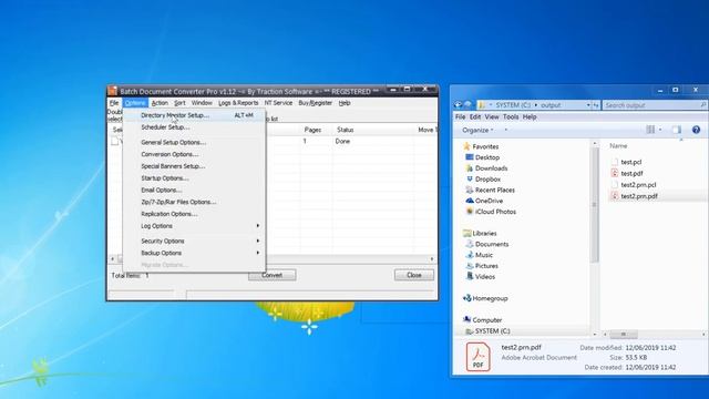 How to convert PCL, PRN print files back to PDF смотреть онлайн