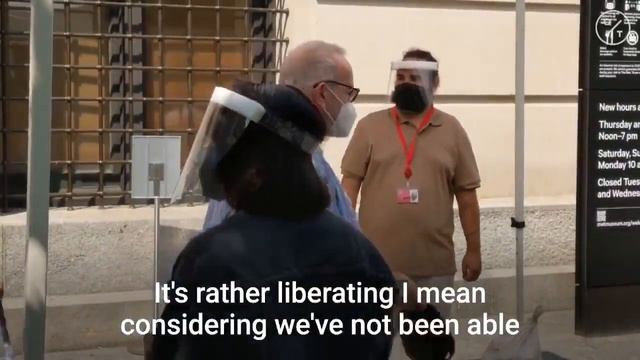 The Metropolitan Museum of Art in New York Reopens to the General Public смотреть онлайн