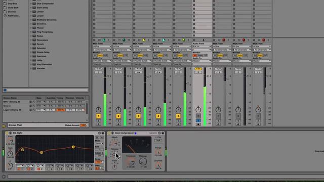 Free Ableton 9 Essentials Tutorial - Grouping Instruments смотреть онлайн