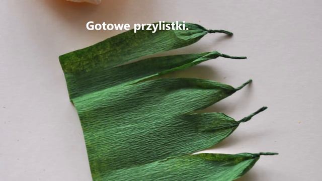 Róża z papieru krok po kroku # Rose with crepe paper DIY смотреть онлайн