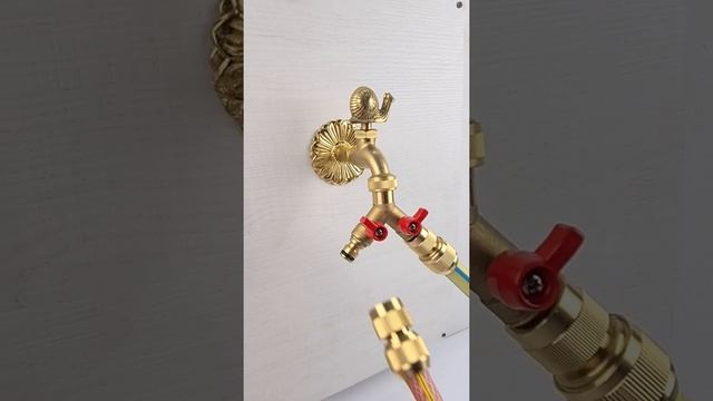 Переходник Y образный для крана 3/4 дюйма смотреть онлайн